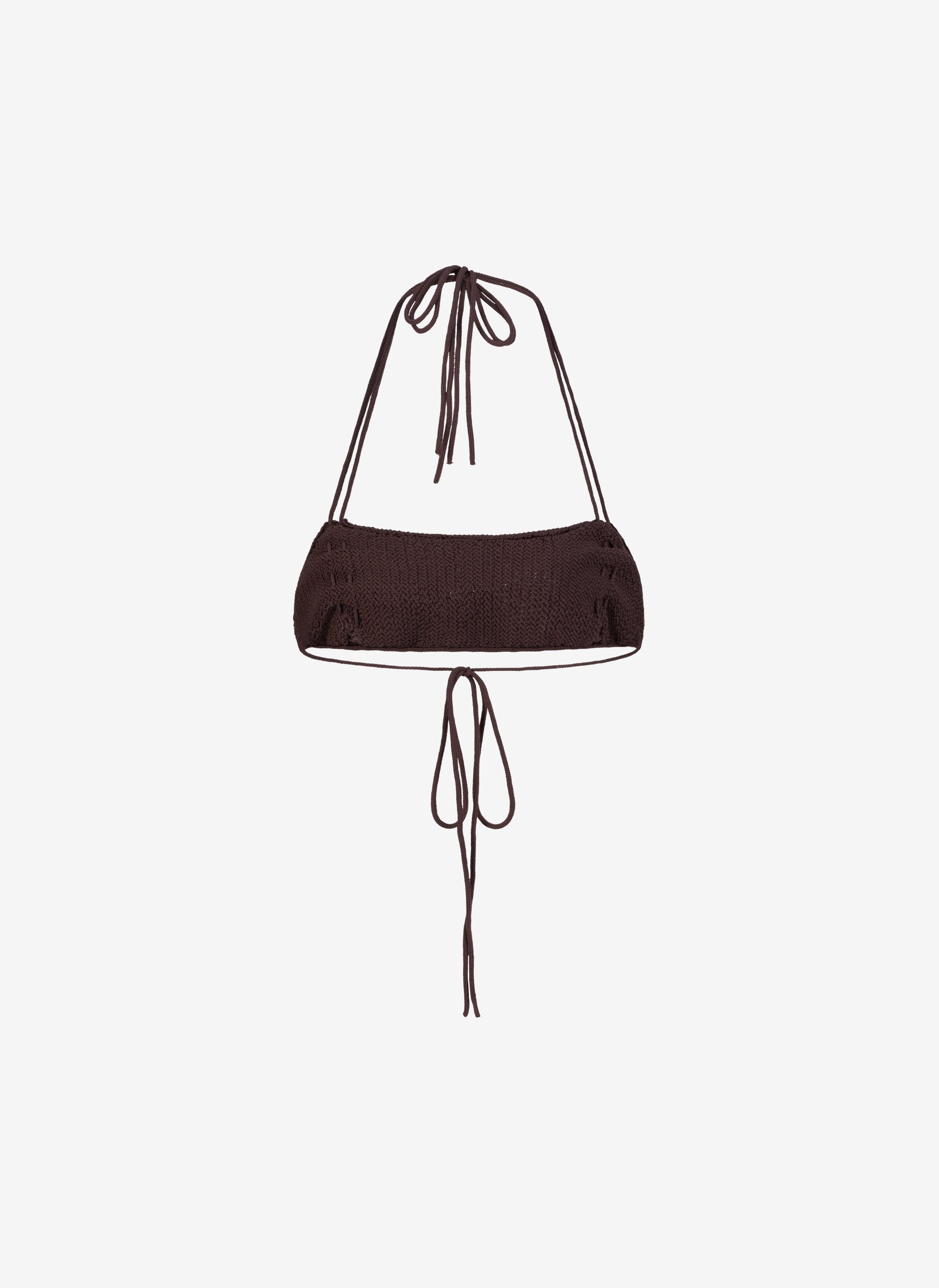 Ora Bandeau Top In Midnight Mocha