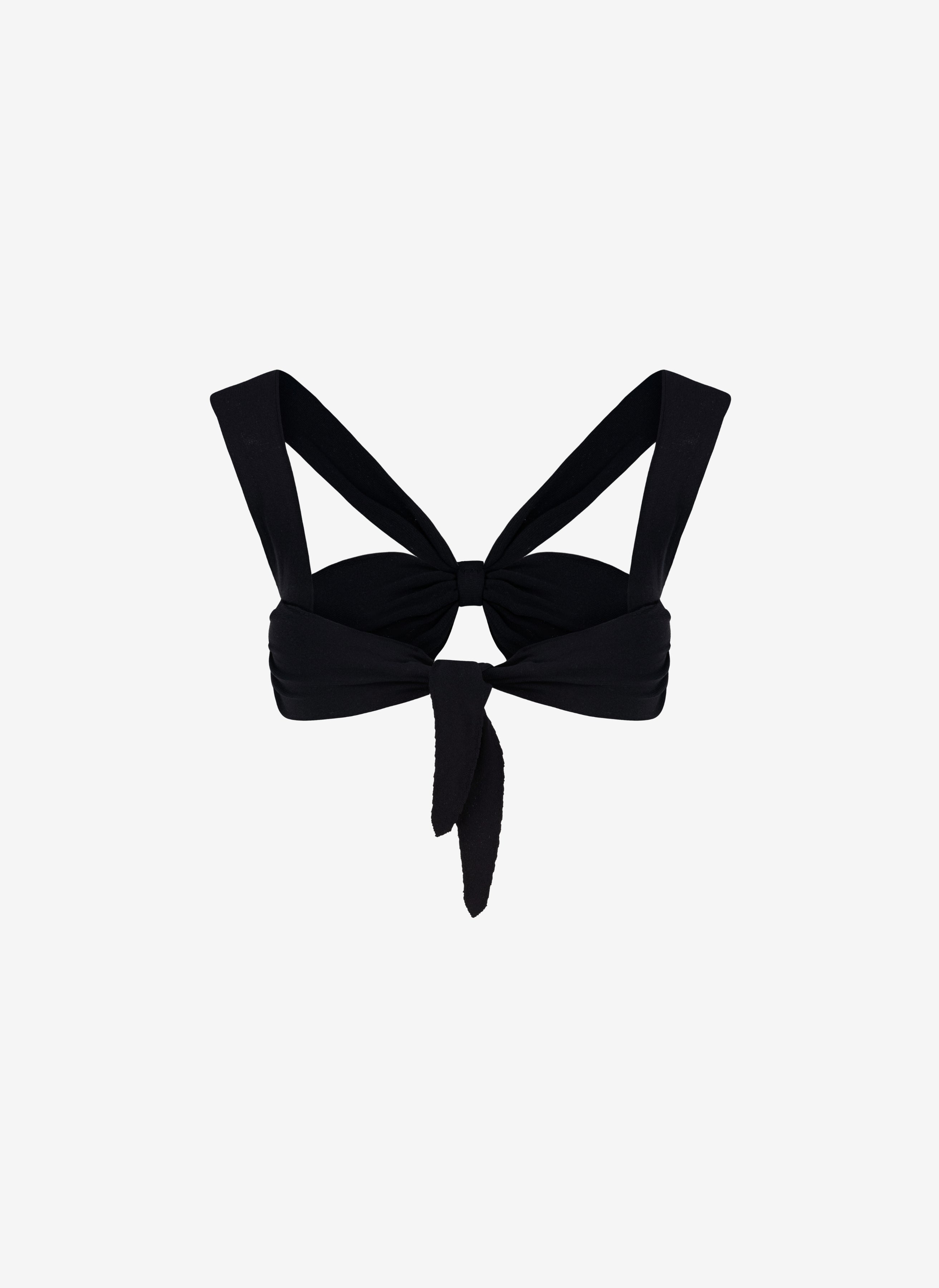 Manel Top In Black Orchid