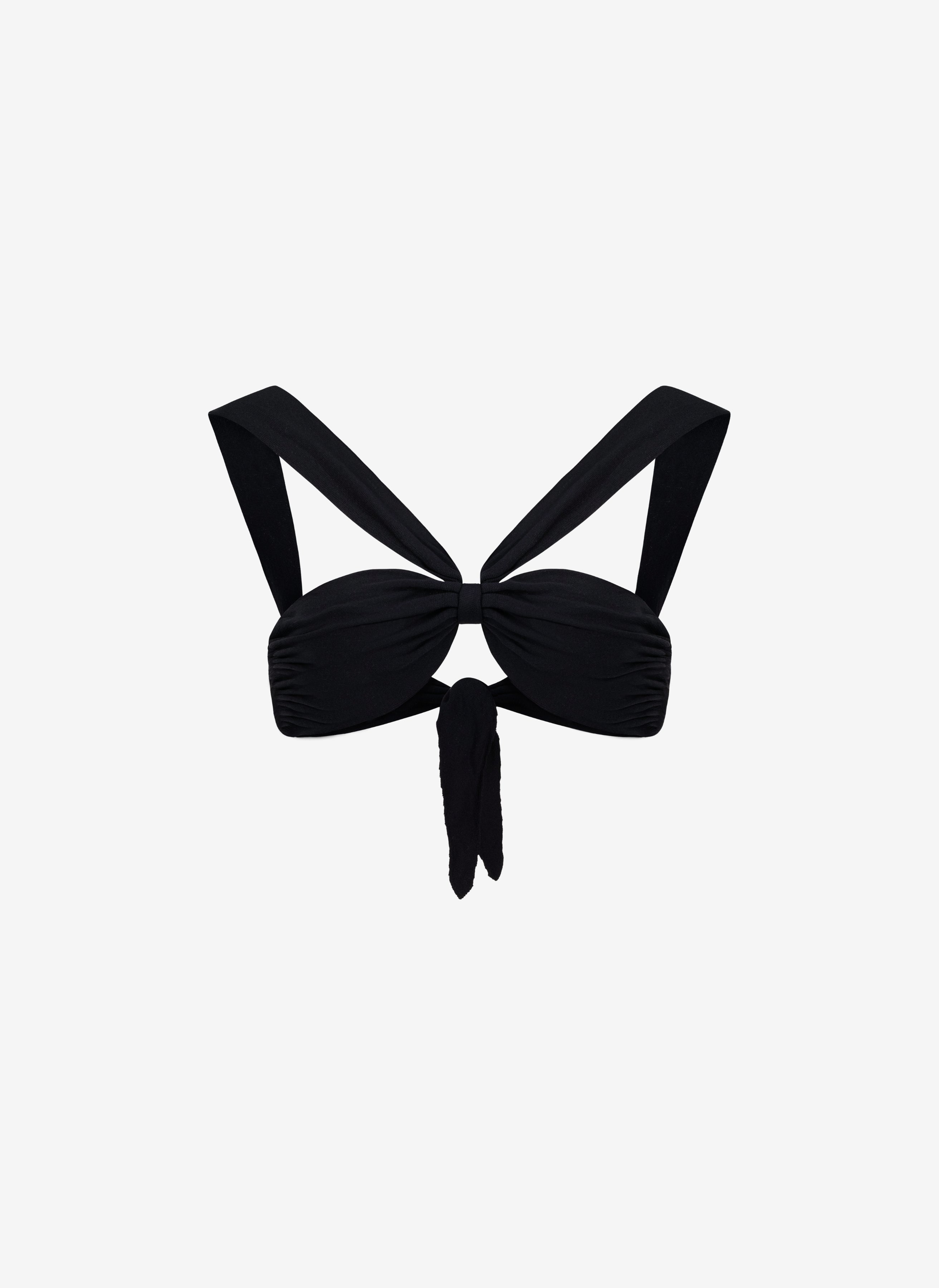 Manel Top In Black Orchid